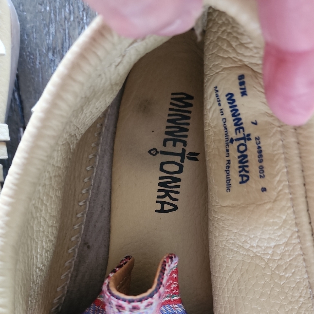 Colorful Patterned Moccasins - Picture 2 of 8
